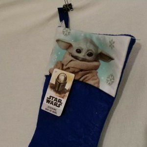 📌SALE$6. 📌NEW Disney Star Wars "Baby Yoda" 14" Holiday Stock